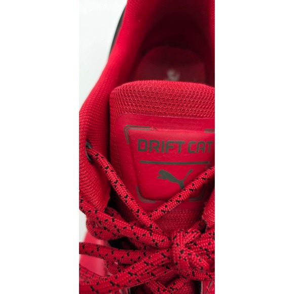 Puma Scuderia Ferrari Drift Cat Decima Red Black Motorsport Driving Shoes Mens main image 7